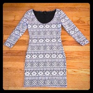 Tribal Body-con Dress
